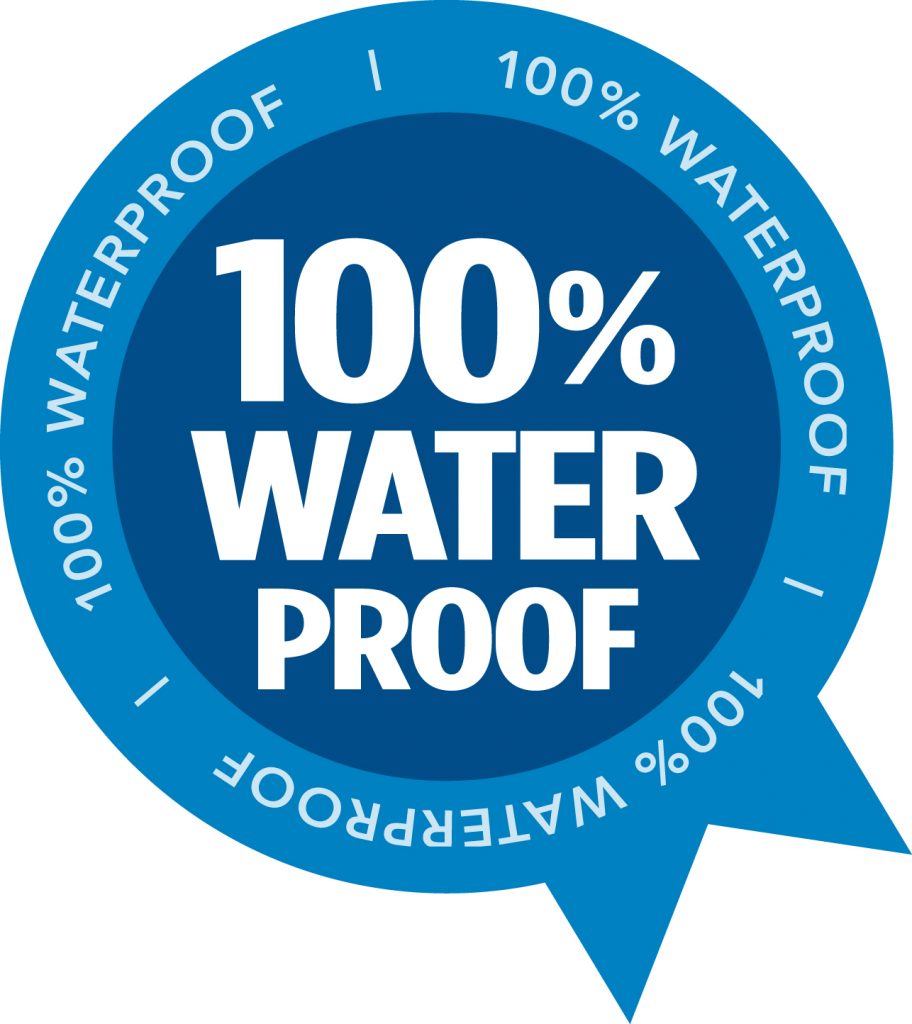 100% Waterproof