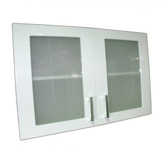 WU90 Glass Doors – Gloss White  