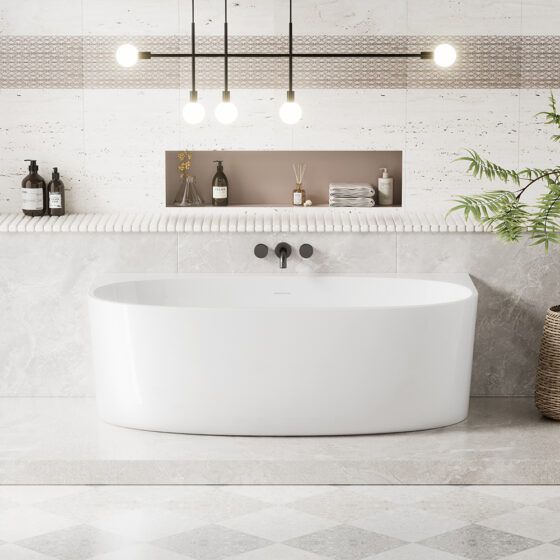 Morocco Bath White Morocco Bath White