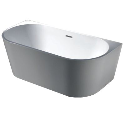 Morocco Back to the Wall Free Standing Bath 170cm