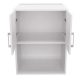 Wall Cupboard Microwave Hutch 60cm - Open