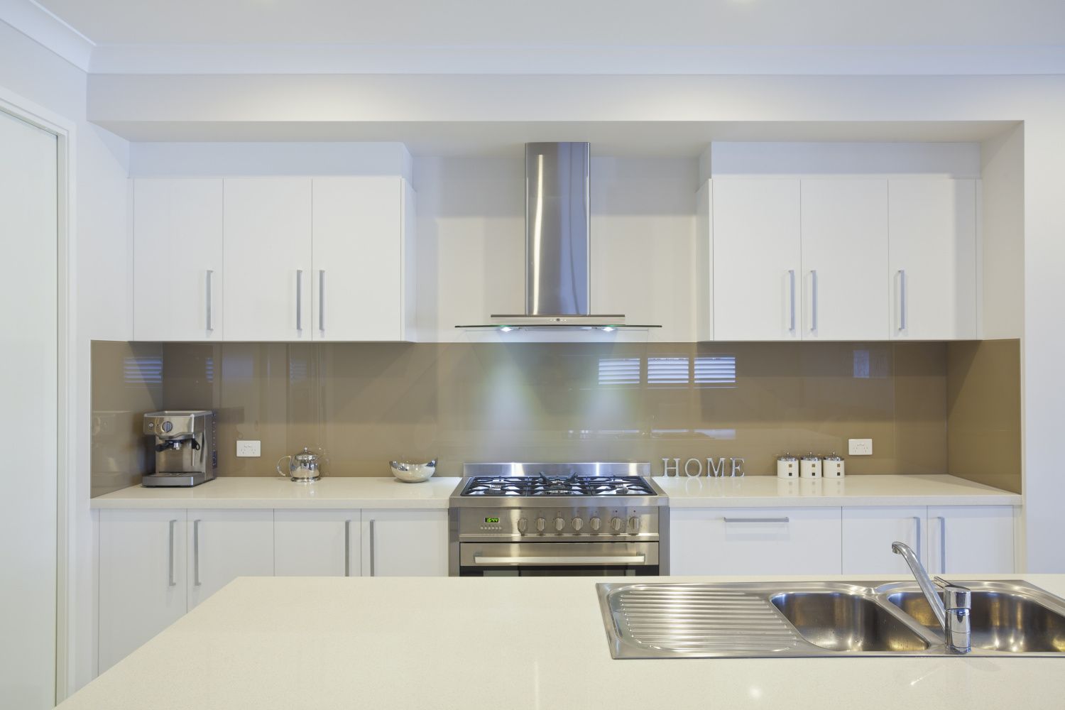 create any kitchen layout with modular cupboards 4x8 butcher block countertop