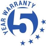 Alpine 5-year warranty