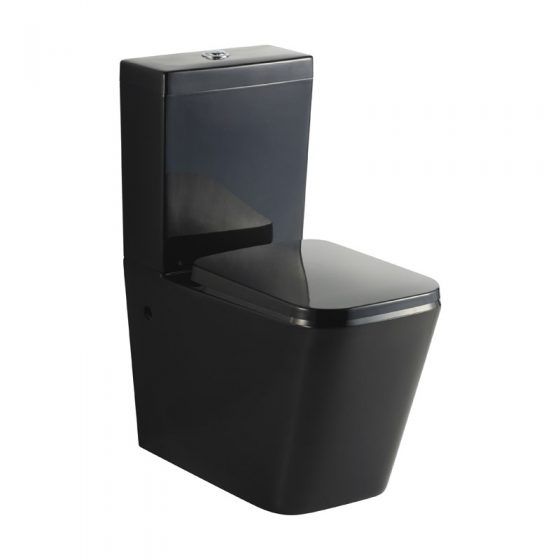 Black Cube Toilet Suite  