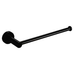 Black Round Series 2 Hand Towel Holder  