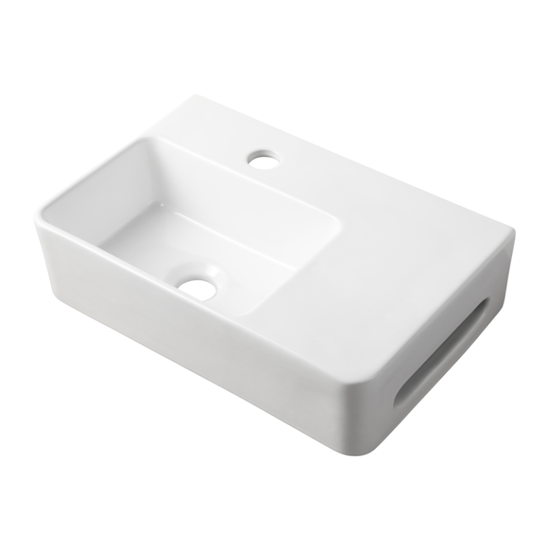 Bailey Wall Basin (Left Hand Bowl) Bathroom Basins Perth