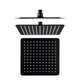 Cube Black Slim Shower Head  