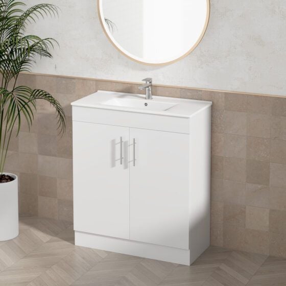 75cm Jessica Vanity Unit Bathroom Setting1 75cm Jessica Vanity Unit Bathroom Setting1
