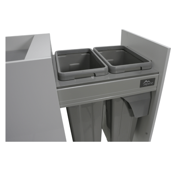 BUDB45 - Drawers Photo 4 - Alpine BUDB45-Pull-Out-Bin-Alpine