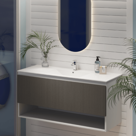 Whispering Willow single with shelf night bathroom Whispering Willow single with shelf night bathroom