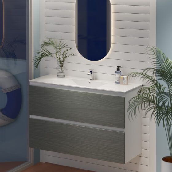 night bathroom with two drawer wall hung dreamscape night bathroom with two drawer wall hung dreamscape