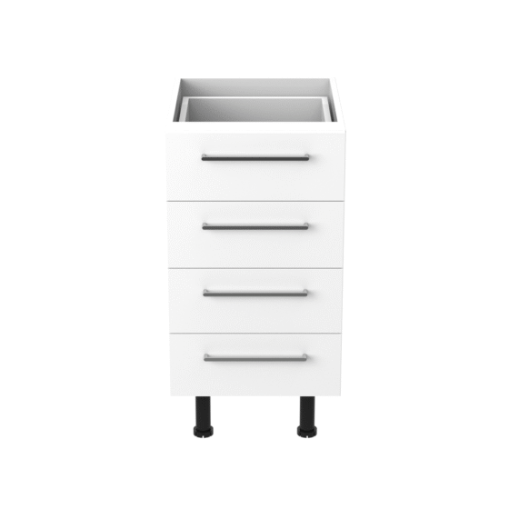 45cm-4-drawer-base-cabinet-sky-chrome-Handle-front 45cm-4-drawer-base-cabinet-sky-chrome-Handle-front
