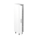 45cm-pantry:linen-cupboard-sky-chrome-Handle-open