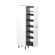 45cm-pull-out-pantry:linen-cupboard-sky-chrome-handel-open