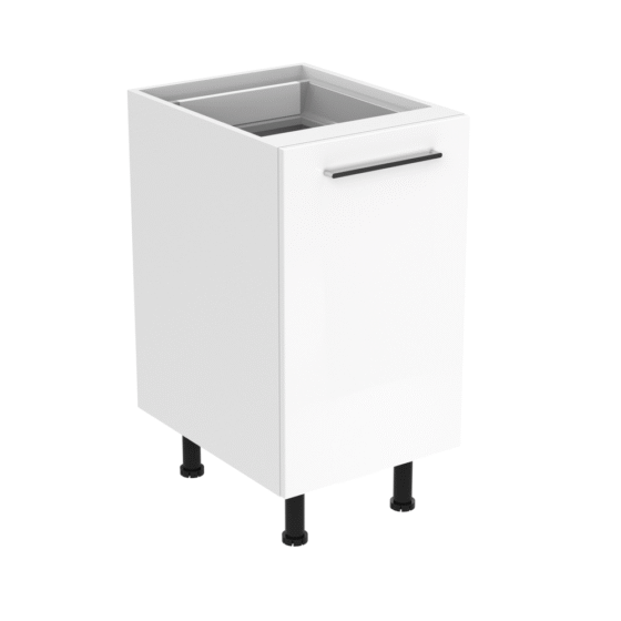 45cm-pull-out-utility-base-cabinet-sky-chrome-Handle-side