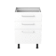 60cm-3-drawer-base-cabinet-cosmic-chrome-Handle-front