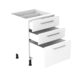 60cm-3-drawer-base-cabinet-cosmic-chrome-Handle-open