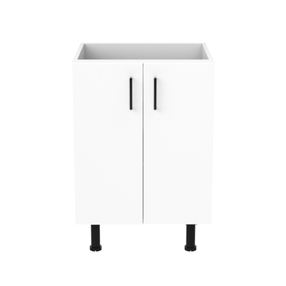 60cm-double-door-base-cabinet-sky-chrome-Handle-front 60cm-double-door-base-cabinet-sky-chrome-Handle-front