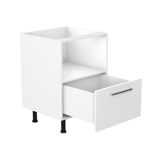 60cm-microwave-cabinet-sky-chrome-Handle-open 60cm-microwave-cabinet-sky-chrome-Handle-open