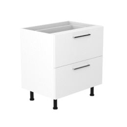 80cm 2 Drawer Base Cabinet  