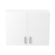 90cm-double-door-wall-cabinet-cosmic-chrome-Handle-front