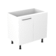 90cm-magic-corner-pull-out-cabinet-right-sky-chrome-Handle-side
