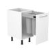 Bins inside cabinets