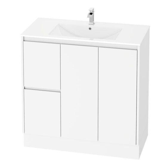 Laura LHD 90cm vanity unit