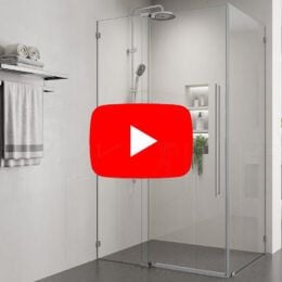 Alpine Frameless Pivot Door  
