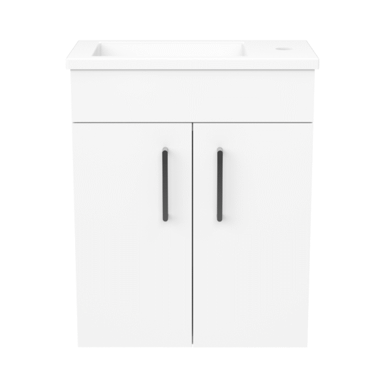 45cm Judy PVC Ensuite Vanity Unit Wall Hung VUJU45PWH_2 45cm Judy PVC Ensuite Vanity Unit Wall Hung VUJU45PWH_2