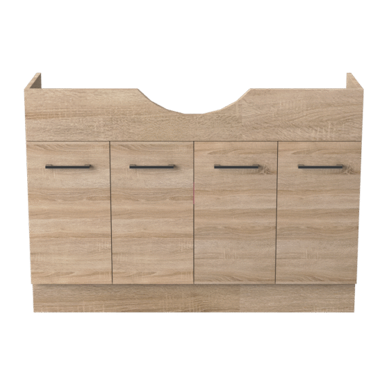 COJESR120PRO-2 Jessica PVC Semi-Recessed 120cm R-Oak