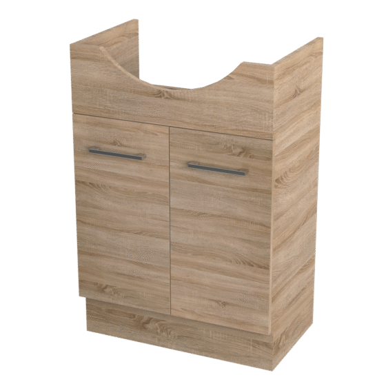 COJESR60PRO-3 2 Jessica PVC Semi-Recessed 60cm R-Oak