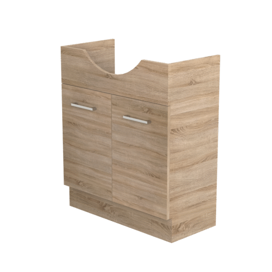 COJESR75PRO-1 Jessica PVC Semi-Recessed 75cm R-Oak