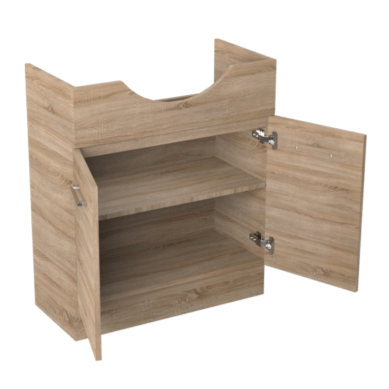 COJESR75PRO-3 Jessica PVC Semi-Recessed 75cm R-Oak