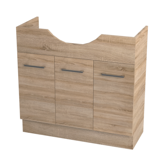 COJESR90PRO-2 Jessica PVC Semi-Recessed 90cm R-Oak