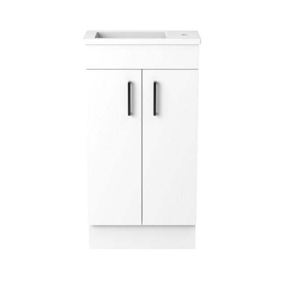 Judy PVC Ensuite Vanity Unit Floormount VUJU45P_2 Judy PVC Ensuite Vanity Unit Floormount VUJU45P_2