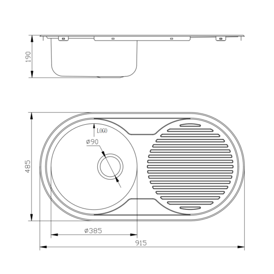 AOKS915 Drawings AOKS915 Drawings
