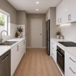 Golden Estatuario Densified Stone Benchtop Golden Estatuario Densified Stone Benchtop