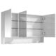 120cm Cassie shaving cabinet open doors