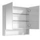 75cm Cassie shaving cabinet open doors