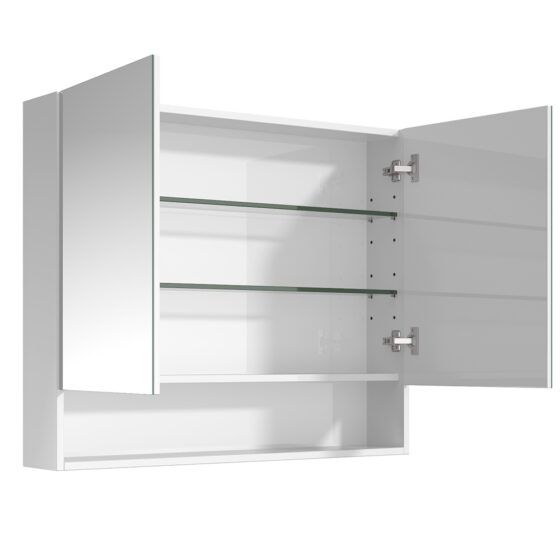 90cm Cassie shaving cabinet open doors 90cm Cassie shaving cabinet open doors