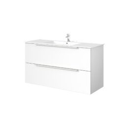 Cassie Double Drawer PVC 120cm Cassie Double Drawer PVC 120cm