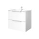 Cassie 2 Drawer PVC Vanity Unit 75cm